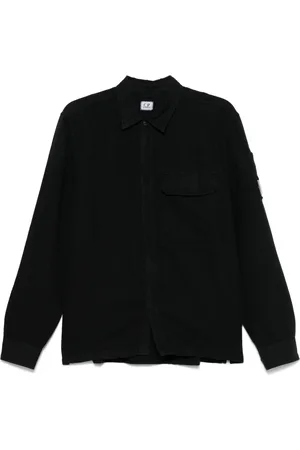 C.P. Company Camisa con detalle Lens