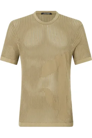 Roberto Cavalli Playera de canalé