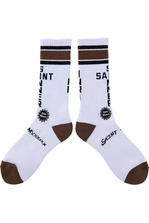 SAINT MXXXXXX Calcetines con logo en jacquard