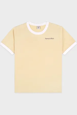 Sporty & Rich Logo print T-shirt