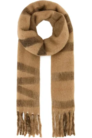 Max Mara Mascada Esendra con motivo y flecos
