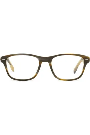 Ermenegildo Zegna Lentes con armazón estilo carey