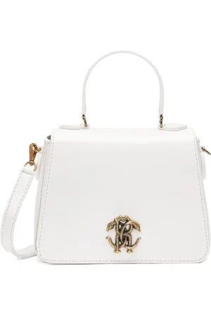 Roberto Cavalli Bolsa de hombro de cuero