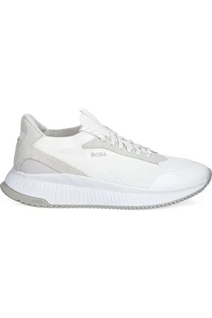 HUGO BOSS Tenis con paneles de malla