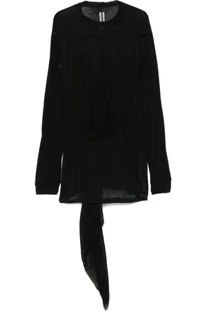 Rick Owens Playera de drenaje