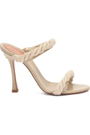 Roberto Cavalli Sandalias con detalle de cuerda