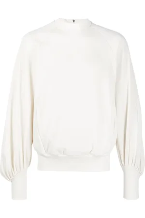 Random Identities Sudadera oversize con ribete de canalé