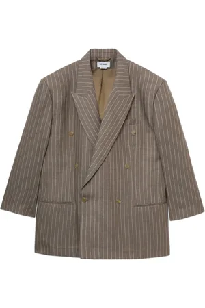 Hed Mayner Blazer con motivo de rayas diplomáticas