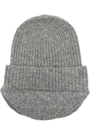 RANRA Gorro tejido de canalé