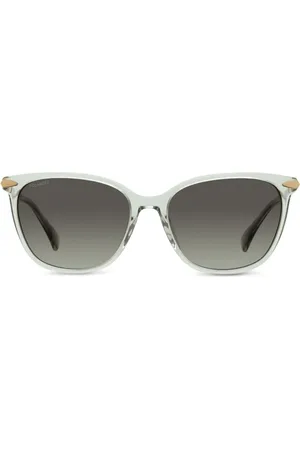 RAG&BONE Lentes de sol transparentes con armazón rectangular