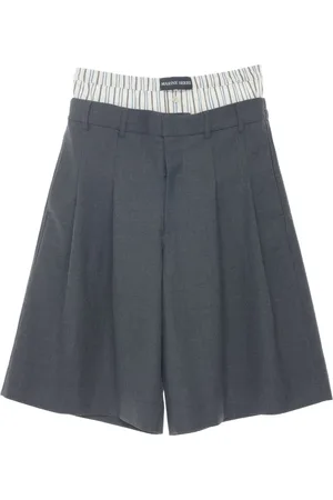 Marine Serre Shorts de vestir Regenerated