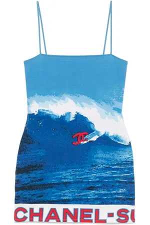 CHANEL Top estilo camisón Surf-Line 2002