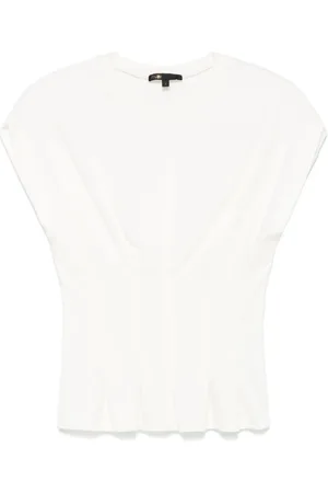 Maje Playera con detalle remarcado