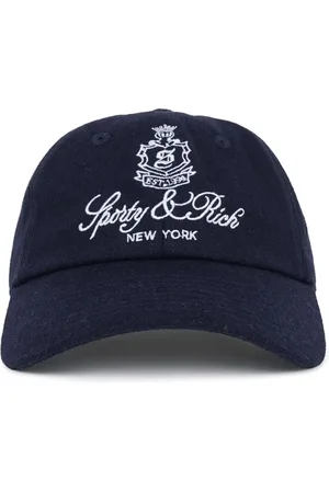 Sporty & Rich Gorra con logo bordado
