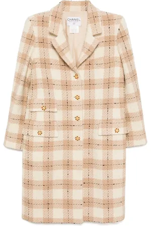 CHANEL Abrigo con botones 1996