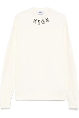 Msgm Sudadera con logo estampado