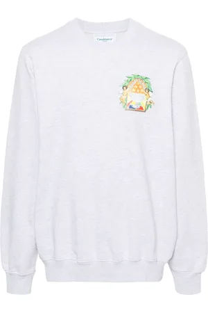 Casablanca Sudadera con logo estampado