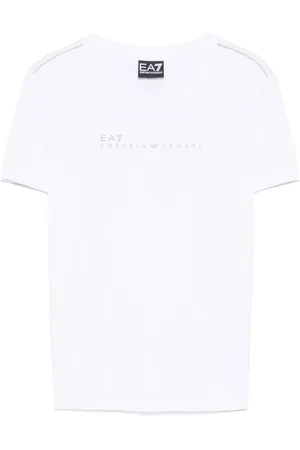 EA7 Playera con logo estampado