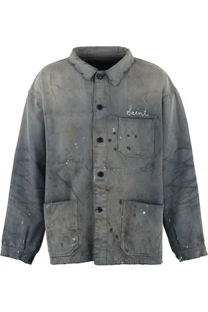 SAINT MXXXXXX Camisa con efecto envejecido