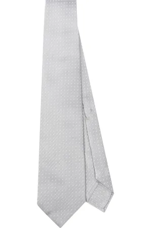 BARBA Corbata con estampado de lunares