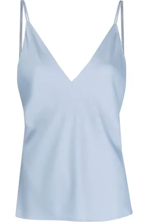 Calvin Klein Top de tirantes finos con cuello en V