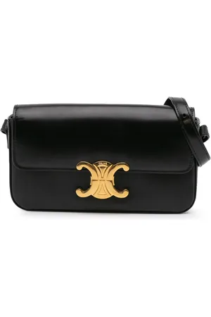 Céline Bolsa de hombro Triomphe Leather Claude 2021