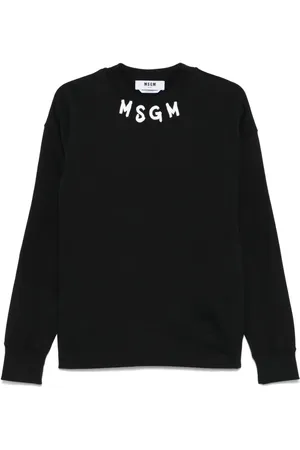 Msgm Sudadera con logo estampado