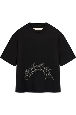 ROUGH. Sudadera con bordado gráfico