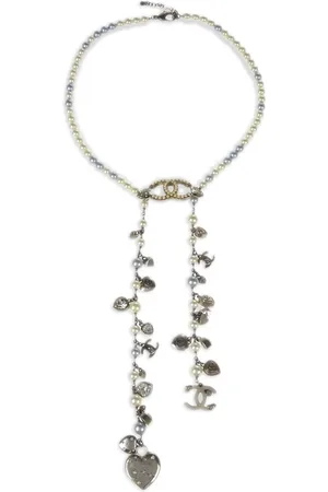 CHANEL Collar con perlas artificiales 2004