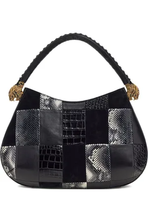 Roberto Cavalli Tote con diseño patchwork