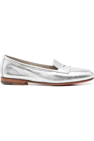 santoni Mocasines metalizados