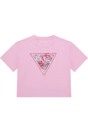 Guess Playera bordada con lentejuelas