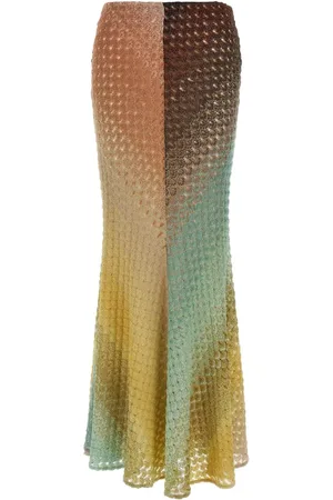 Missoni Falda larga con diseño entretejido
