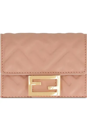 Fendi Cartera con compartimentos y cierre