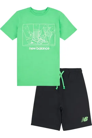 New Balance Set de shorts con logo estampado