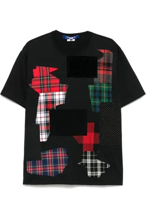 JUNYA WATANABE Playera con diseño patchwork