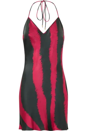 Roberto Cavalli Vestido con motivo de rayas