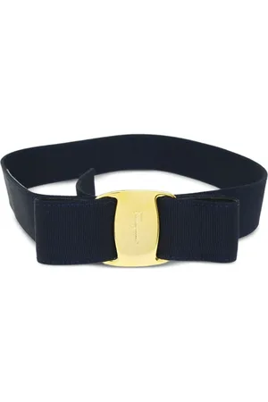 Salvatore Ferragamo Cinturón con logo grabado 1990-2000