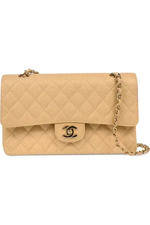 CHANEL Bolsa de hombro Double Flap mediana 2002