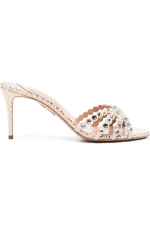 Aquazzura Mules Tequila con tacón de 75mm