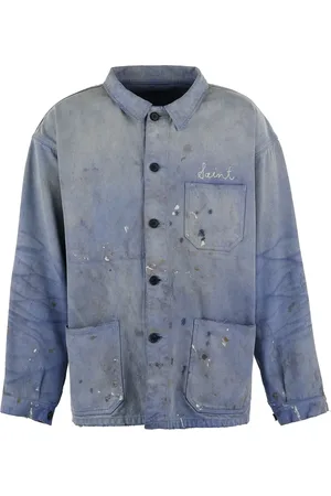 SAINT MXXXXXX Camisa con efecto envejecido