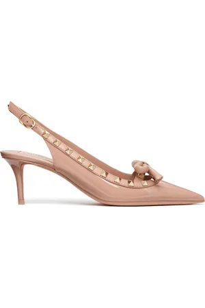 VALENTINO GARAVANI Zapatillas Rockstud Bow con tacón de 60mm