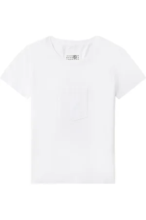 Maison Margiela Playera con detalle de bolsillo