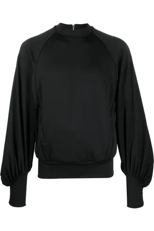 Random Identities Sudadera oversize con ribete de canalé