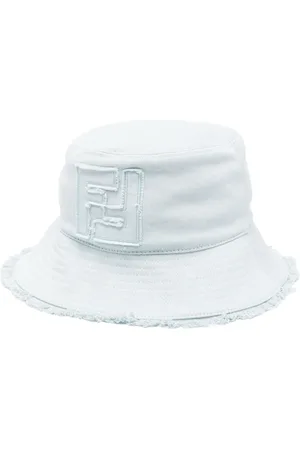 Fendi Gorro de pescador con parche FF