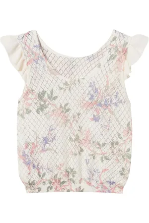 Twin-Set Top tejido con motivos florales