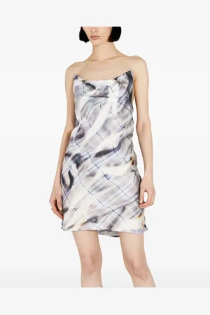 Y / PROJECT Invisible shoulder-straps mini dress