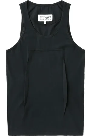 Maison Margiela Camiseta con panel asimétrico