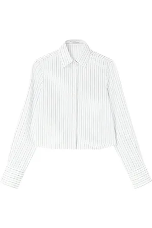ERMANNO SCERVINO Camisa corta con motivo de rayas