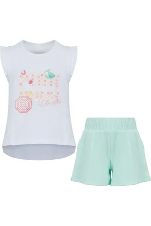 Lapin House Set de shorts y playera con volantes